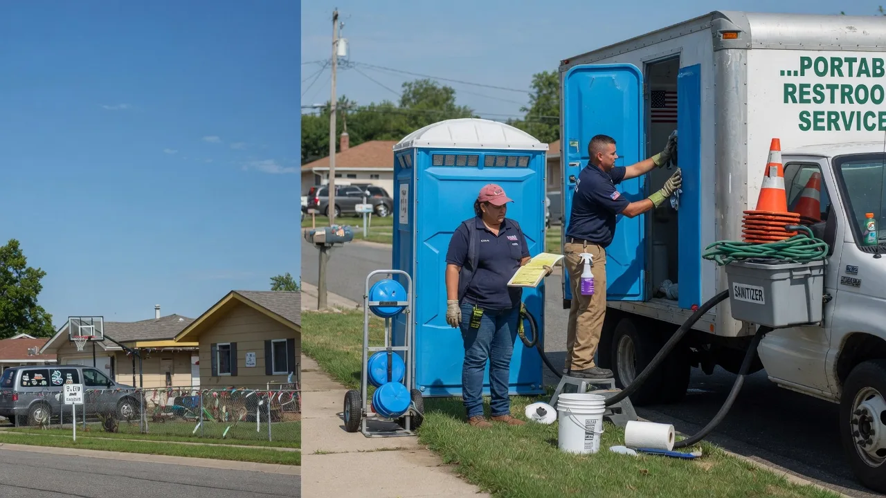 Portable Toilet Rental in Douglas, OK near me